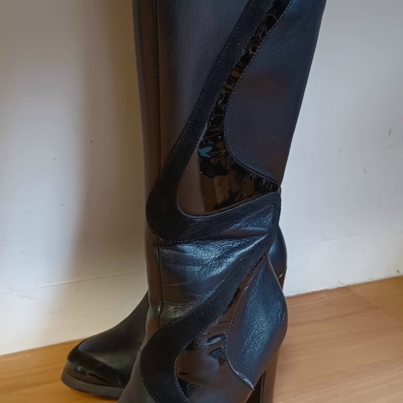 John Fluevog Judith Tall Boot - Picture 2 of 9
